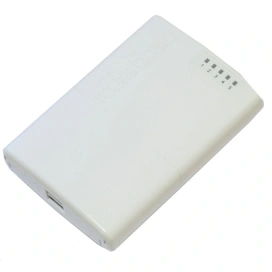 Mikrotik Router Ethernet, MIKROTIK PowerBox RB750P-PBR2, 5x10/100 Mbps, PoE in, PoE out, White - IT-Fashion.ro