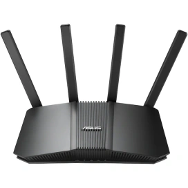 ASUS Router Gaming Wireless ASUS RT-BE82U, BE6500, Dual-Band, Quad-Core 2.0GHz CPU, 256MB/1GB Flash/RAM, 4K-QAM, MLO, 2.5G quad-port, Black - IT-Fashion.ro