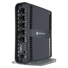 Mikrotik Router MIKROTIK hAP ax2 C52iG-5HaxD2HaxD-TC, 2.4/5GHz, Eternet LAN, Black - IT-Fashion.ro