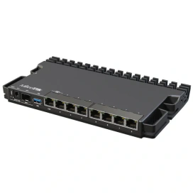 Mikrotik Router MIKROTIK RB5009UG+S+IN, Quad-Core, 1GB RAM, 2.5GbE, SFP+, L5, Black - IT-Fashion.ro