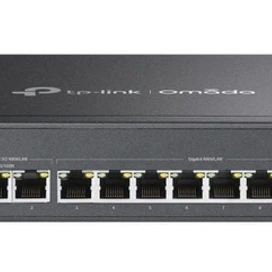 TP-LINK Router VPN Omada TP-LINK ER7412-M2, 2x porturi 2.5G RJ45, 10x porturi Gigabit WAN/LAN (2x SFP, 8x RJ45), 1x USB 3.0, Black - IT-Fashion.ro