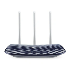 TP-LINK Router wireless TP-Link Archer C20, Wi-Fi 5, Dual-Band, AC750, 2.4/5 GHz, 433 Mbps, 3 antene externe - IT-Fashion.ro