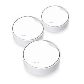 TP-LINK Router Wireless TP-LINK Deco X50-POE, 2x LAN, 3 bucati, White - IT-Fashion.ro