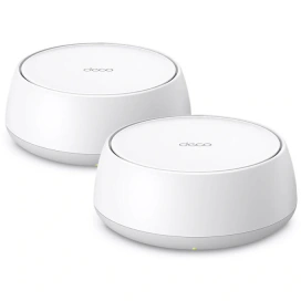 TP-LINK Sistem Mesh TP-LINK Deco BE25 (2-Pack), Wi-Fi 7 Dual-Band BE3600, White - IT-Fashion.ro
