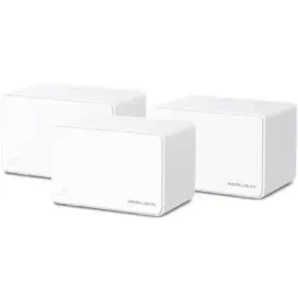 MERCUSYS Sistem Mesh Wi-Fi MERCUSYS Halo H80X AX3000, 3-Pack, Wi-Fi 6, Dual-Band 574 + 2402 Mbps, Alb - IT-Fashion.ro