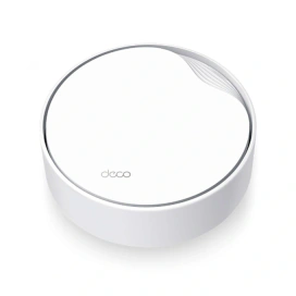 TP-LINK Sistem Mesh Wi-Fi TP-LINK Deco X50-PoE(1-pack), Dual-Band, Wi-Fi 6, AX3000, Seamless Roaming, White - IT-Fashion.ro