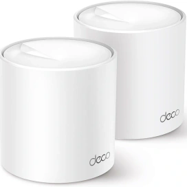 TP-LINK Sistem Mesh Wi-Fi TP-LINK Deco X60 V3.20 (2-pack), AX5400, Dual-Band, White - IT-Fashion.ro