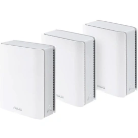 ASUS Sistem Wi-Fi Mesh ASUS ZenWiFi BT10 (W-3-PK), BE18000, Tri-Band, acoperire 810m², Quad-Core 2.0GHz CPU, 256MB/2GB Flash/RAM, 10G dual-port, White - IT-Fashion.ro