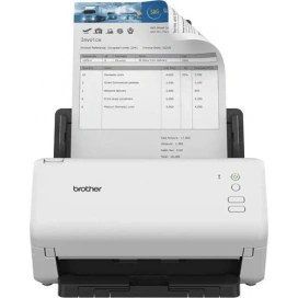 Brother Scanner profesional BrROTHER ADS-4100, A4, Duplex, USB 3.0, 35 ppm, Alb/Negru - IT-Fashion.ro