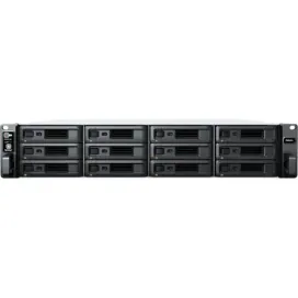 Synology NAS SYNOLOGY Rack Station RS2423+, AMD Ryzen V1780B Quad-Core, 8GB RAM, 12 Unitati de stocare suportate, Gray - IT-Fashion.ro
