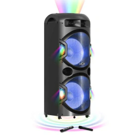 AKAI Sistem audio portabil Akai DJ-Y5L, 350W RMS, Bluetooth, Karaoke, LED - IT-Fashion.ro