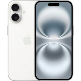 Apple Telefon Mobil Apple iPhone 16 Plus MXVV3ZD/A, Dual SIM Hybrid, 128GB, 8GB RAM, 5G, White - IT-Fashion.ro