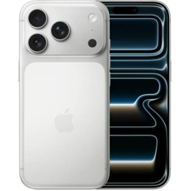 Apple Telefon mobil Apple iPhone 17 Pro Max MFYV4ZD/A, Dual SIM, 6.9 inch, 1TB, 12GB RAM, 5G, Silver - IT-Fashion.ro