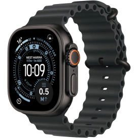 Apple APPLE Watch Ultra 3, GPS + Cellular, Carcasa Black Titanium 49mm, Black Ocean Band - IT-Fashion.ro