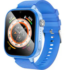 HOCO Smartwatch Pentru Copii HOCO Y101, Android/iOS, Silicon, 4G, Blue - IT-Fashion.ro
