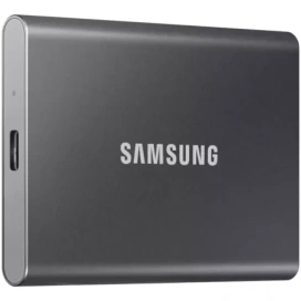 SAMSUNG SSD Extern SAMSUNG T7 MU-PC1T0T/WW, 1TB, USB 3.2 Gen 2, Titan Gray - IT-Fashion.ro