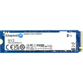 KINGSTON SSD Kingston NV3 SNV3S/2000G 2TB PCIe 4.0 NVMe M.2 – Performanță și eficiență pentru orice sistem - IT-Fashion.ro