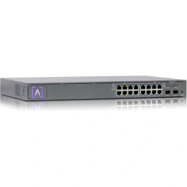 ALTA LABS Switch ALTA LABS S16-POE, 16 porturi (8 PoE+), Gray - IT-Fashion.ro