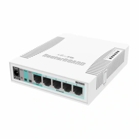 Mikrotik Switch MIKROTIK CSS106-5G-1S, 5 porturi, White - IT-Fashion.ro