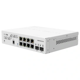 Mikrotik Switch MIKROTIK CSS610-8G-2S+IN, Smart Managed Cloud Router Switch, 1Gbps/10Gbps, White - IT-Fashion.ro