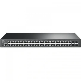 TP-LINK Switch TP-LINK Gigabit TL-SG3452X, 48 porturi, Black - IT-Fashion.ro