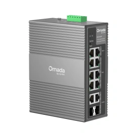 TP-LINK Switch TP-LINK IES210GPP, 10-Port Gigabit Industrial Managed PoE++, 6 PoE+, 2 PoE++ Ports, 2 SFP Slots, 240W, Black - IT-Fashion.ro