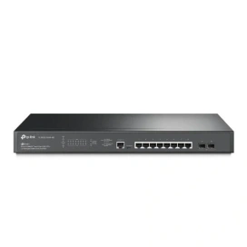 TP-LINK Switch TP-LINK JetStream TL-SG3210XHP-M2, 8 porturi, PoE+, Black - IT-Fashion.ro