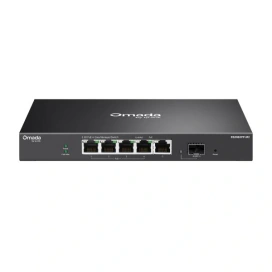 TP-LINK Switch TP-LINK Omada ES206XPP-M2 – 5x 2.5G PoE++, 10G SFP+, Easy Managed, Black - IT-Fashion.ro