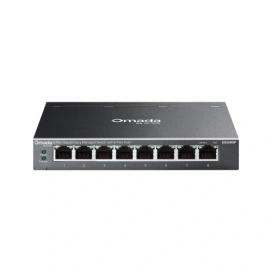 TP-LINK Switch TP-LINK Omada ES208GP, 8 porturi, PoE+, Black - IT-Fashion.ro