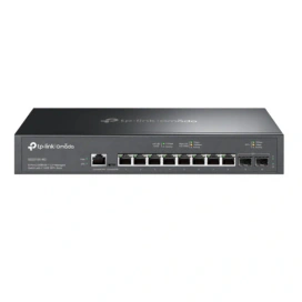 TP-LINK Switch TP-LINK SG3210X-M2, 8 porturi, Black - IT-Fashion.ro