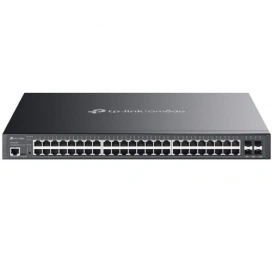 TP-LINK Switch TP-LINK SG3452XMPP, 48 porturi (40 PoE+, 8 PoE++), Black - IT-Fashion.ro