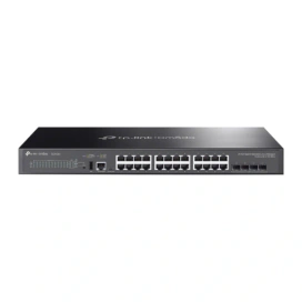 TP-LINK Switch TP-LINK SG5428X, 24 porturi, Black - IT-Fashion.ro
