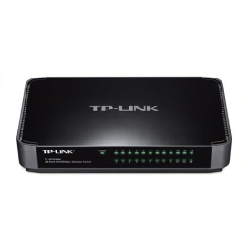 TP-LINK Switch TP-LINK TL-SF1024M, 24 porturi, Black - IT-Fashion.ro