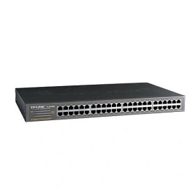 TP-LINK Switch TP-LINK TL-SF1048, 48 porturi 10/100Mbps, Black - IT-Fashion.ro