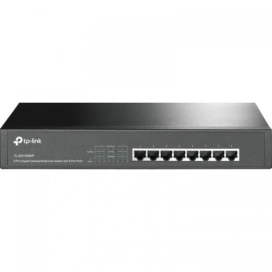 TP-LINK Switch TP-LINK TL-SG1008MP, 8 porturi, PoE, Black - IT-Fashion.ro
