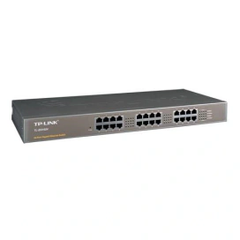 TP-LINK Switch TP-LINK TL-SG1024, 24 porturi 10/100/1000Mbps, Brown - IT-Fashion.ro