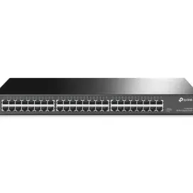 TP-LINK Switch TP-LINK TL-SG1048, 48 port 10/100/1000Mbps, Negru - IT-Fashion.ro