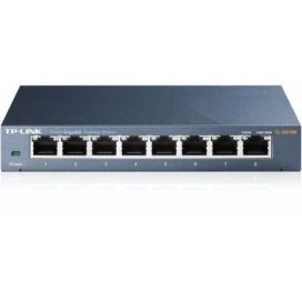 TP-LINK Switch TP-LINK TL-SG108, 8 porturi, Dark blue - IT-Fashion.ro