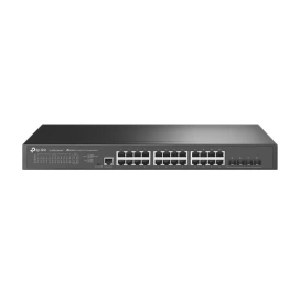 TP-LINK Switch TP-LINK TL-SG3428X-M2, 24 porturi, Black - IT-Fashion.ro