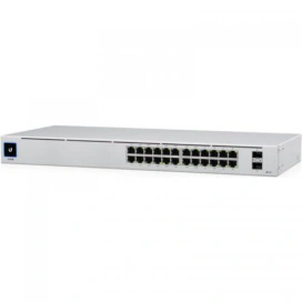 UBIQUITI Switch UBIQUITI USW-24, 24 porturi, Silver - IT-Fashion.ro