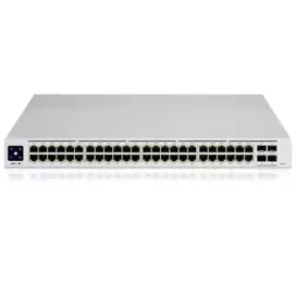 UBIQUITI Switch UBIQUITI USW-48-POE, 48 porturi, L2, Alb - IT-Fashion.ro