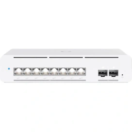 UBIQUITI Switch UBIQUITI USW-PRO-XG-8-POE, Layer 3 UniFi, 10Gbps, 145W POE++, Silver - IT-Fashion.ro