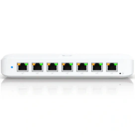 UBIQUITI Switch UBIQUITI USW-Ultra, 8 porturi (7 PoE out, 1 PoE in), White - IT-Fashion.ro
