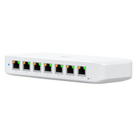 UBIQUITI UBIQUITI USW-ULTRA-210W-EU UniFi 8-Port GbE PoE+ alimentat de intrare GbE++ 210W, White - IT-Fashion.ro