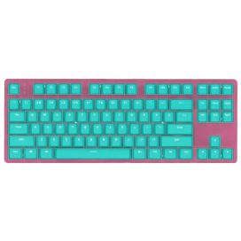 Nubi Tastatură Mecanică de gaming NUBI NK87-ICE-ANSI, Blue/Pink - IT-Fashion.ro