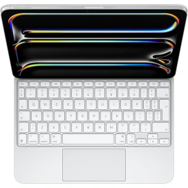 Apple Tastatura APPLE Magic pentru iPad Pro 11 Inch (M4/M5), Romanian, White - IT-Fashion.ro