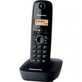 Panasonic Telefon fix Panasonic KX-TG1611FXH, DECT, Ecran 1.2 inch, Negru - IT-Fashion.ro