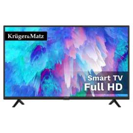KRUGER & MATZ Televizor LED Smart KRUGER & MATZ KM0240FHD-S6, Full HD, 102 cm, Negru - IT-Fashion.ro