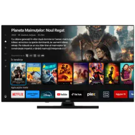 HORIZON Televizor QLED SMART HORIZON 65HQ8560U/D, 4K Ultra HD, 164cm, Negru - IT-Fashion.ro