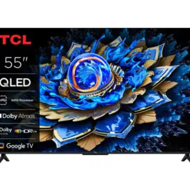 TCL Televizor QLED SMART TCL 55T69C, 4K Ultra HD, 139 cm, Negru - IT-Fashion.ro